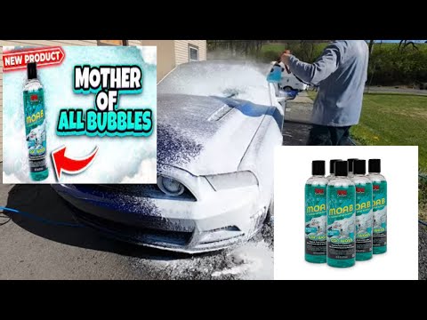 M.O.A.B!! Mother Of All BUBBLES!!! Stoner Car Care Car Wash Blue Raspberry!! Foam Lance Or Bucket!!