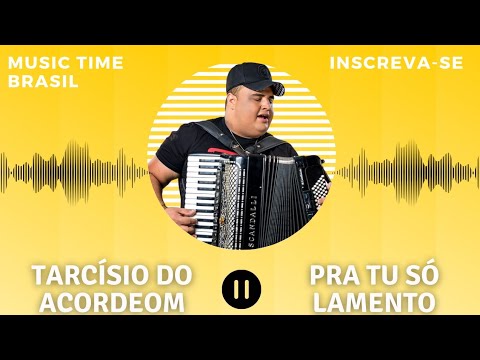 MÚSICA NOVA - Tarcísio do Acordeon - Pra Tu Só Lamento (Áudio Oficial) | Music Time Brasil
