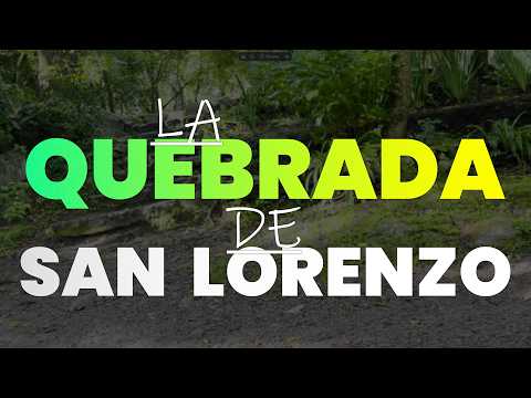 Llegamos a la Quebrada de San Lorenzo!