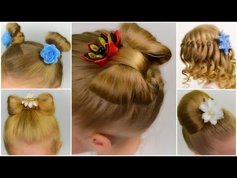 5 CUTE & EASY HEATLESS BACK TO SCHOOL HAIRSTYLES | LittleGirlHair