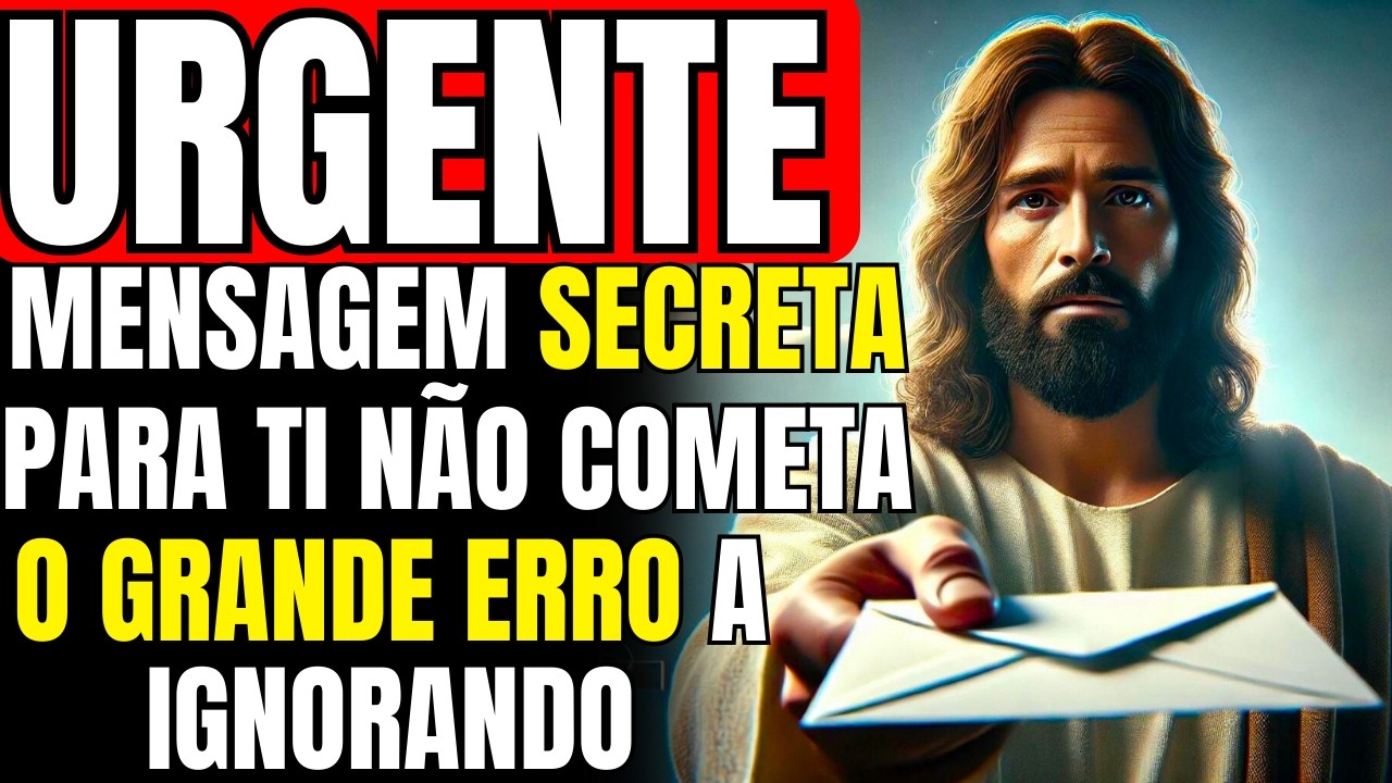 ESTÁ MENSAGEM SECRETA ESTÁ SENDO ENVIADA PARA VOCÊ! NÃO COMETA UM GRANDE ERRO...