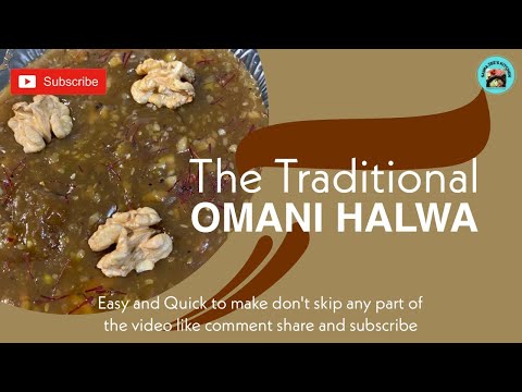 Traditional Omani Halwa Recipe By Saima Zee’s Kitchen