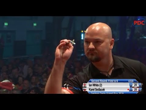 Karel Sedlacek vs Ian White 2. kolo German Darts Grand Prix 2019