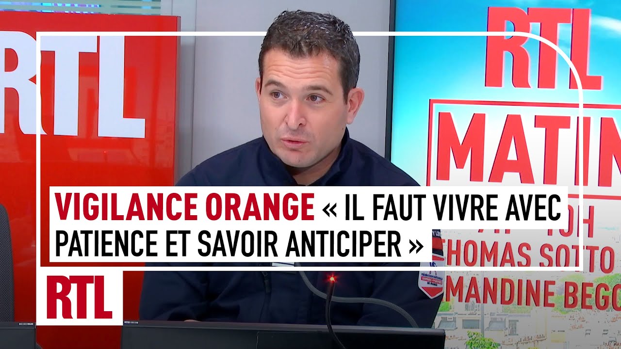 Vigilance Orange : "Il faut vivre avec patience maintenant, apprendre à dire stop et anticiper"