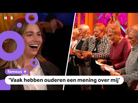 Ouderen-koor verrast Roxy Dekker met haar hit Sugardaddy