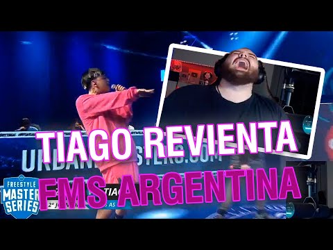 ¡TIAGO REVIENTA LA FMS ARGENTINA! - REACCION DE IBAI - TIAGO VS ZAINA