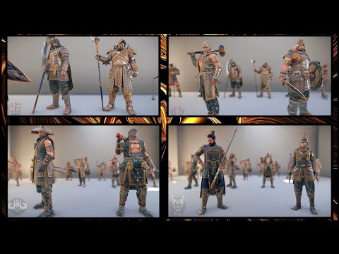 For Honor: Year 6 Season 4 Shattered Fates Armor Variations Showcase REACTION!!! 1/27/23