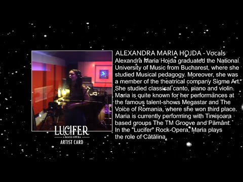 Artist Card-Maria Hojda - Lucifer - A Rock Opera
