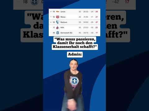 Heutiger Arbeitstag: Tabellenrechner durchspielen 👀 #lilien #bundesliga #sv98