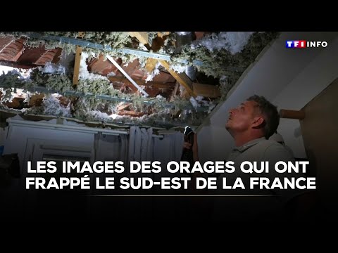 Épisode méditerranéen : les images des orages qui ont frappé le sud-est de la France