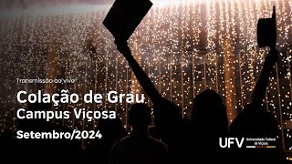 Colação de Grau da UFV | Setembro/2024