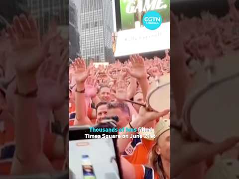 Times Square“Viking Row” leads to another win for Norway