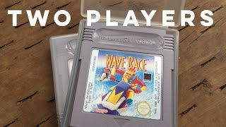 Wave Race Game Boy Two Player Link Cable Play DMG-WA-USA
