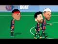 Why Mbappe Hates Neymar and Messi 😱😳 #messi #neymar #mbappe