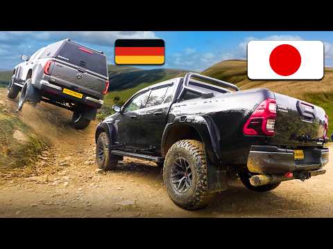 독일 vs 일본 - 픽업트럭은 누가 더 잘 만들까요?