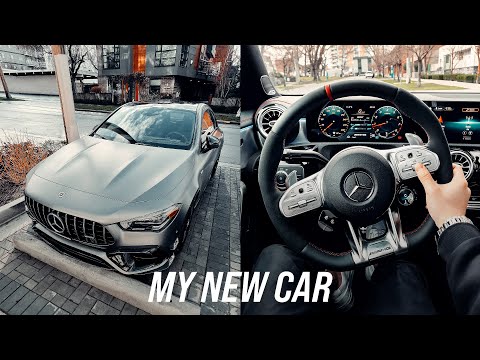 MY NEW CAR - Mercedes CLA 45 AMG 2021!