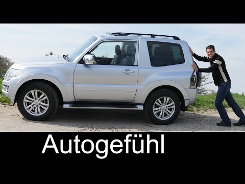 Mitsubishi Pajero Montero 3-door compact FULL REVIEW test driven - Autogefühl