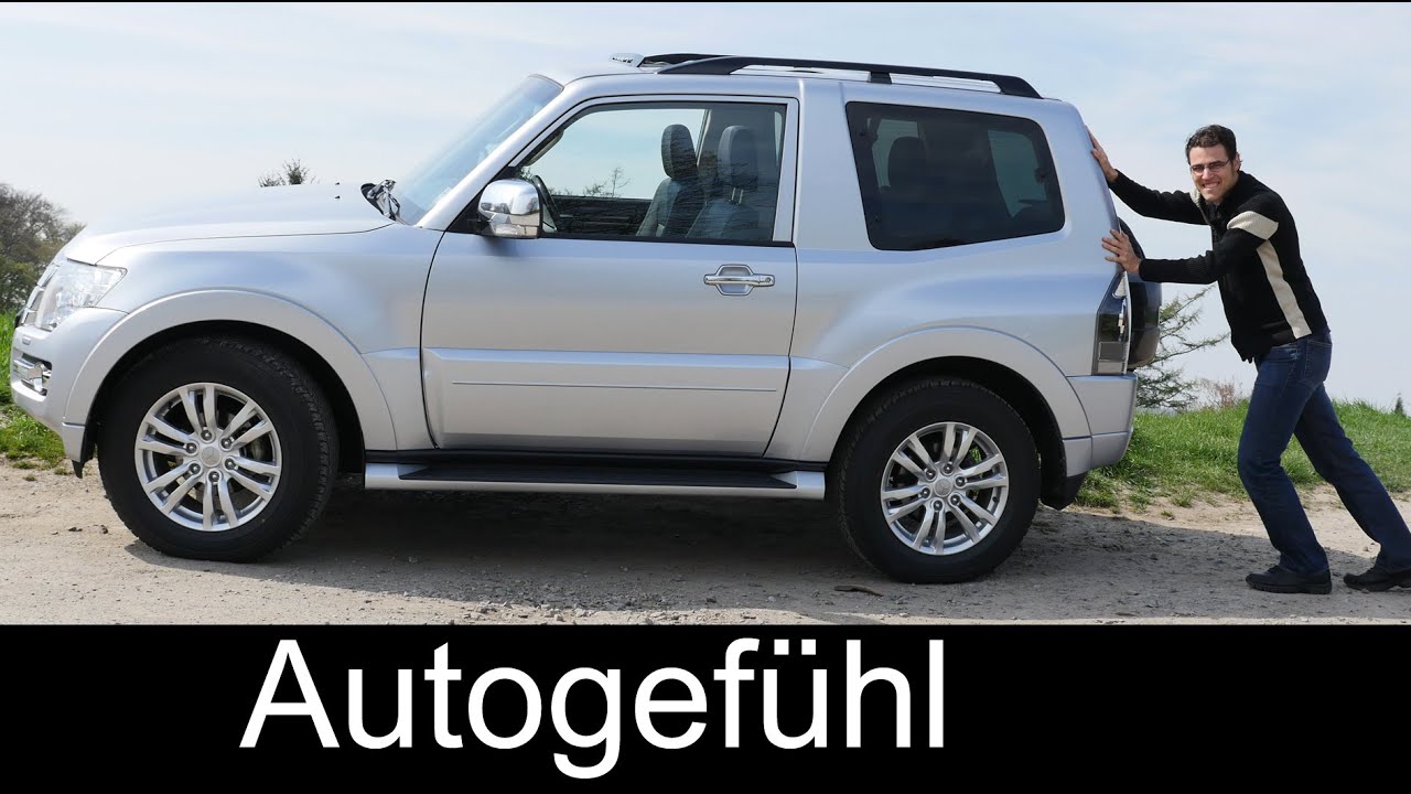 Mitsubishi Pajero Montero 3-door compact FULL REVIEW test driven - Autogefühl