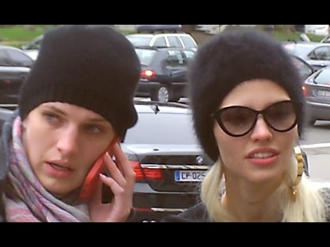 Sasha LUSS & Ashleigh GOOD @ Paris Fashion Week January 2014 Chanel