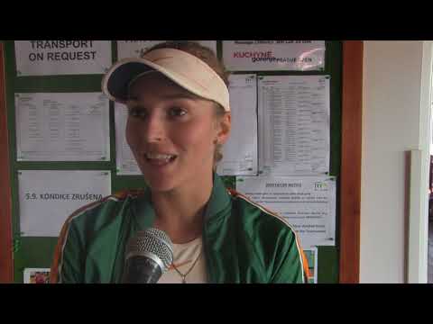 Anastasia Detiuc po odstoupení z turnaje ITF Spoje