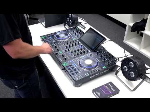 DENON DJ Prime 4 x SoundSwitch Demo - Control Your Light Show | agiprodj.com