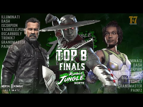 🏆 TOP 8 FINALS - Rumble In The Jungle Norte Ft. Illuminati, Dash, Iscorpion, OscarBroly, Yadriel
