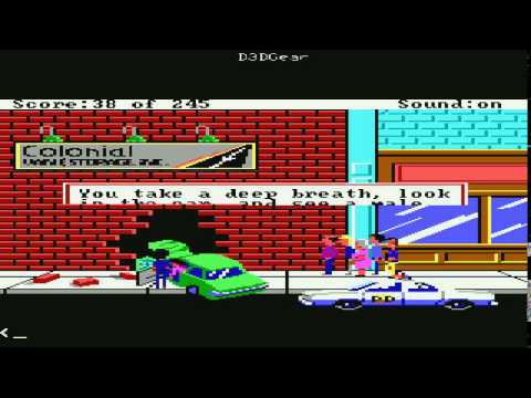 Police Quest -  In Pursuit of the Death Angel - Walkthrough Part 1