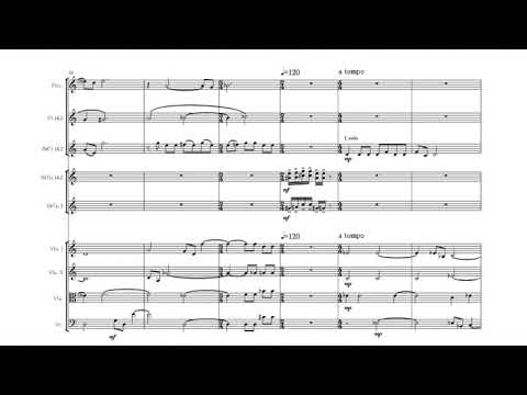 音楽表現学科 「終電を逃した男」より第1楽章「1-1-1/4+4+6/4+3+5/5+2+5」