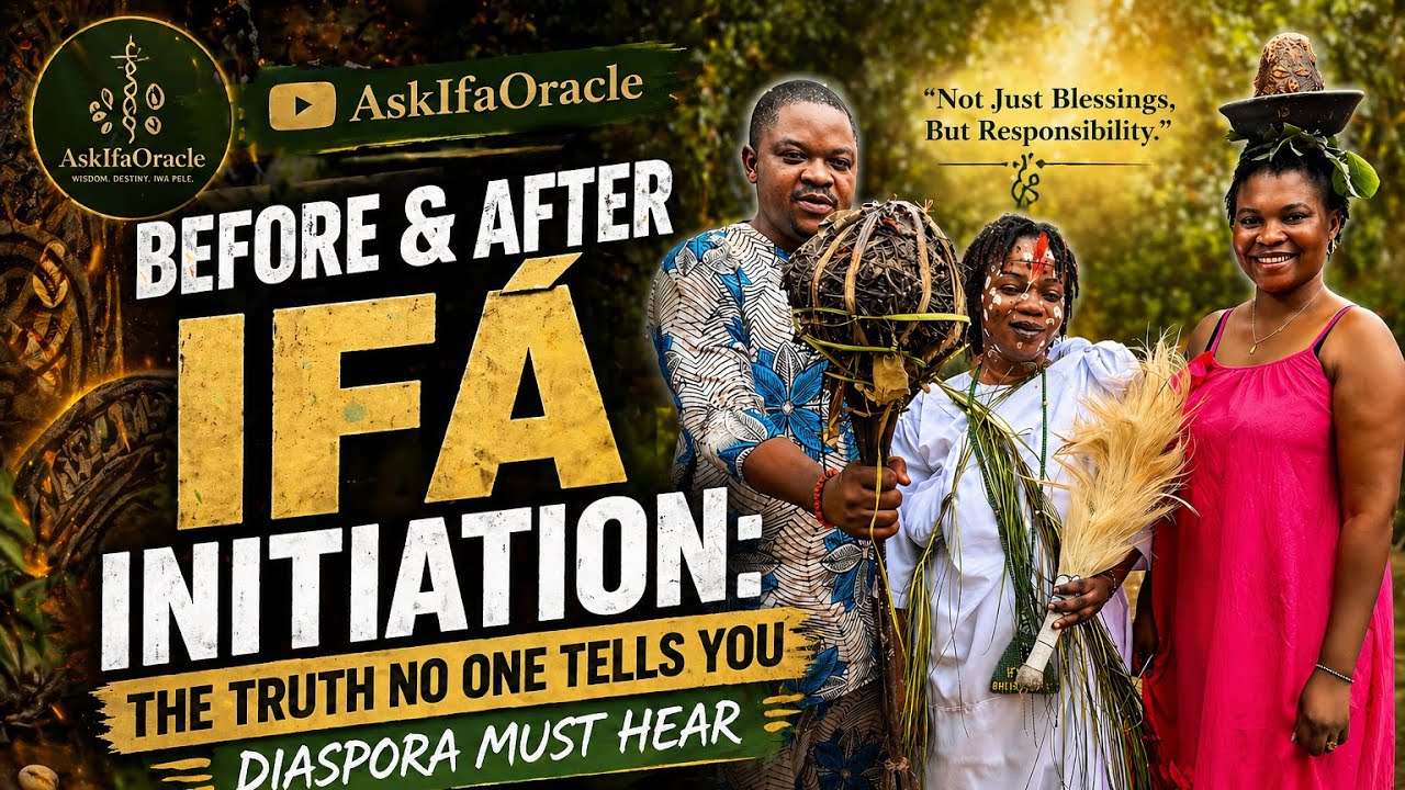 THE HARD TRUTH ABOUT IFÁ INITIATION ( From an INITIATE)”