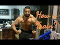 How i train in simple words- train like a beast - by dev sharrma