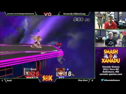 Xanadu 7/23/13 - Redd (Marth) vs. Map Mark (Pit)