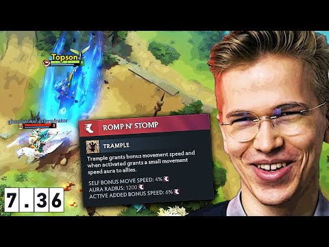 How Topson plays PRIMAL BEAST MID in Dota 3...