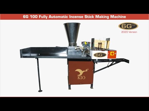 KIO 6G 100 Fully Automatic Incense Stick Making Machine