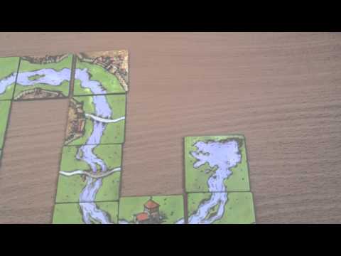 Carcassonne der Fluss I + II und Fischerweiterung zum Fluss Regelerklärung