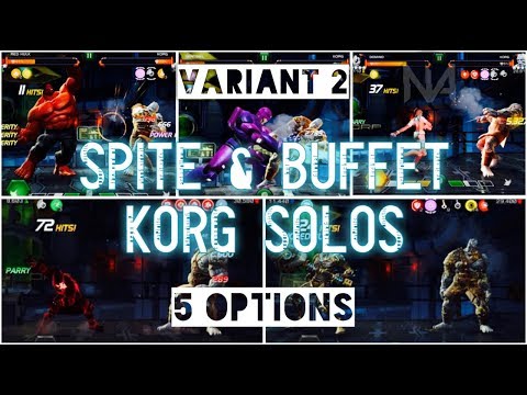 Variant 2 Buffet & Spite Korg Solo Compilation - 5 Different Options