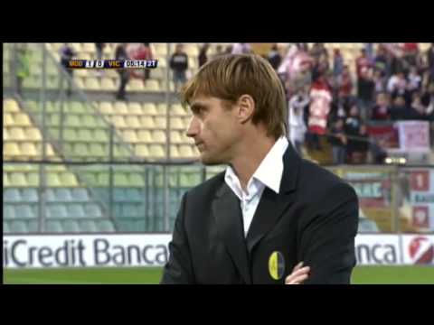 Modena 1 - 0 Vicenza HIGHLIGHTS 12ª GIORNATA DI SERIE B 31 10 2009 HQ