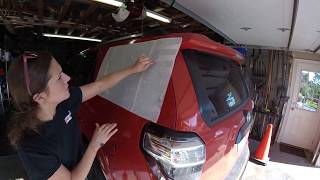 Toyota TRD Pro 4Runner American Flag Decals/ Starting my 2110 vw sandrail!!!
