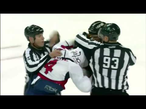 John Erskine vs Shawn Thornton