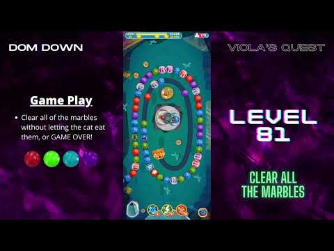 Viola's Quest 🟣🟠🔴 / Level 81 / Dom Down