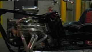 Shaq's tricycle/motorcycle/motorbike (Toronto Raptors at Phoenix Suns)