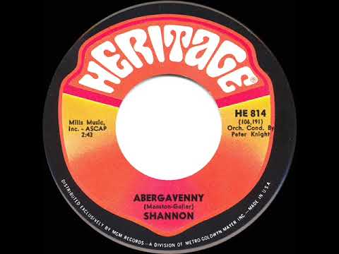 1969 HITS ARCHIVE: Abergavenny - Shannon (Marty Wilde) (mono 45)