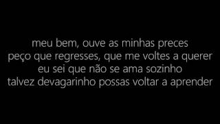 Salvador Sobral - Amar Pelos Dois (LETRA/LYRICS)