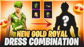 NEW GOLD ROYAL FREE  DRESS COMBINATION || NO TOP UP DRESS COMBINATION || MAD HYPER GAMING 🔥