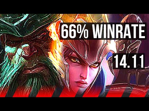 GANGPLANK vs QUINN (TOP) | 66% winrate, 8/2/7 | EUW Master | 14.11