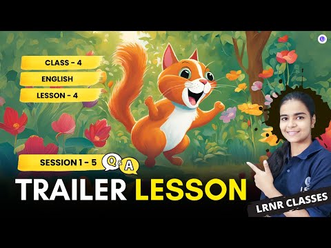 ​My English Book Class 4 English Trailer Lesson 4 Session 1 to 5 