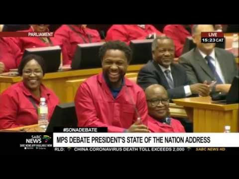 WATCH | Mbuyiseni Ndlozi mocks DA MP