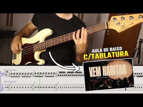Vem Habitar | Alessandro Vilas boas - Baixo cover C/tablatura