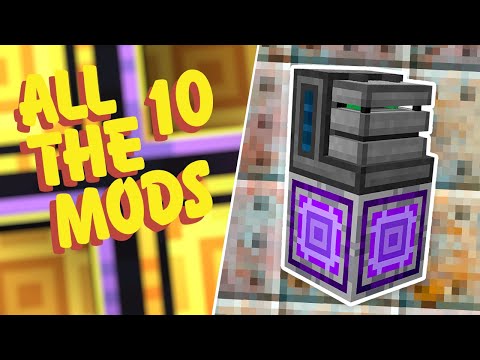 All The Mods 10 EP26 AdvancedAE makes Mekanism Alloy Automation Fast & SIMPLE