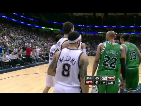 REJECTED: Derrick Rose MONSTER Block on Deron Williams in HD (March 17, 2011)