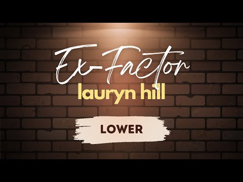 EX-FACTOR - Acoustic Instrumental (Lower Key)